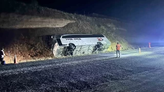 'Yolcularn ve kendi canm kurtarmak iin arac arampole yatrmak zorunda kaldm'