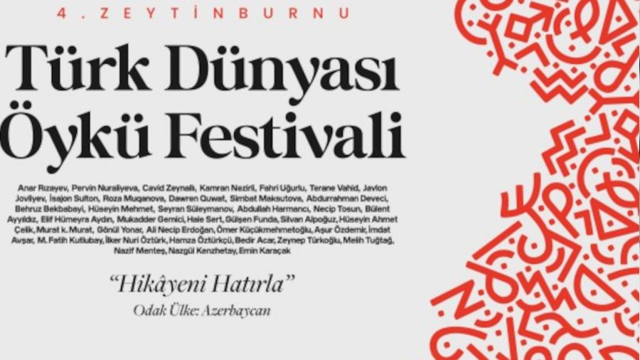 4. Zeytinburnu Türk Dünyası Öykü Festivali başlıyor