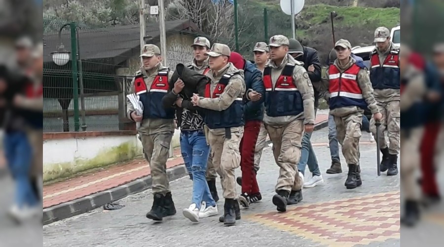 8 insan kaçakçısı adliyede