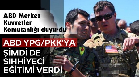 ABD YPG/PKK'ya imdi de shhiyeci eitimi verdi