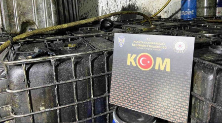 Alanya'da 13 ton kaçak akaryakıt ele geçirildi
