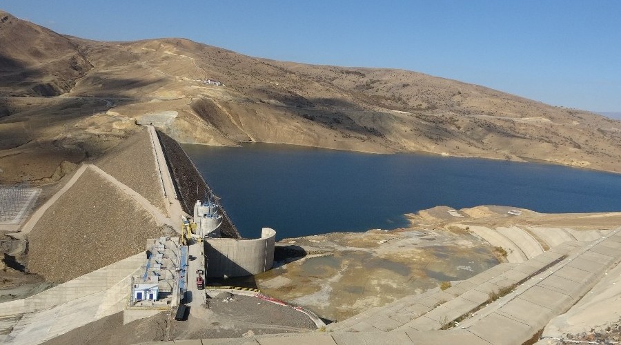 Alparslan-2 Barajı'nda enerji üretimi başladı