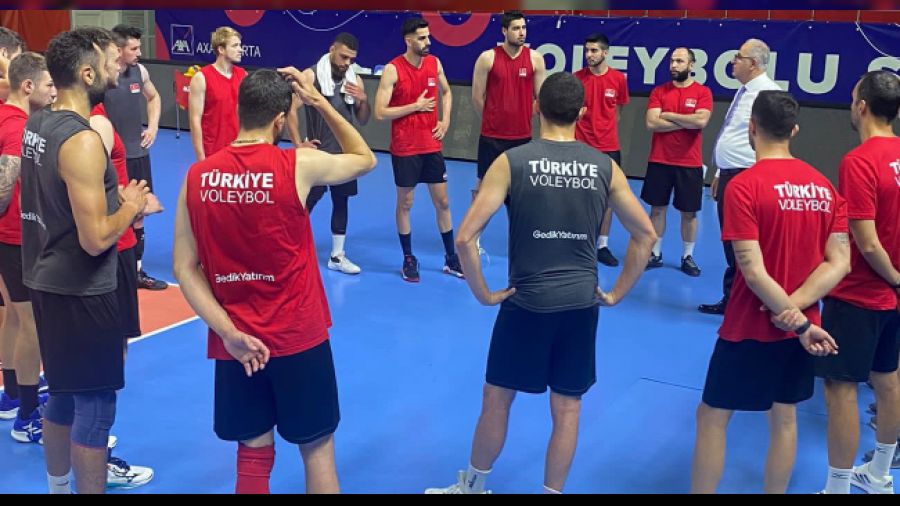 Başkandan Milli Takım'a ziyaret