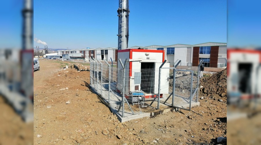 Baz istasyonunun klimasını çaldılar