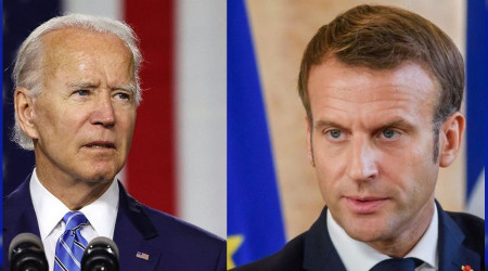 Biden ve Macron, Ukrayna-Rusya krizini görüştü