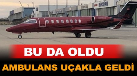 Bu da oldu! Yeni transfer ambulans uakla geldi