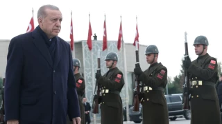 Cumhurbaşkanı Erdoğan Cezayir'e gitti