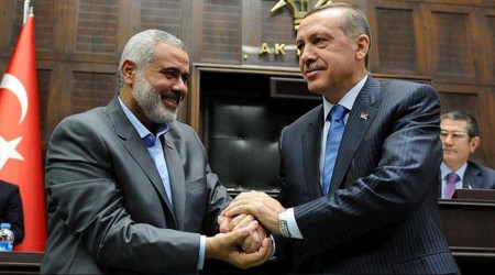 Cumhurbaşkanı Erdoğan, İsmail Heniyye ile görüştü