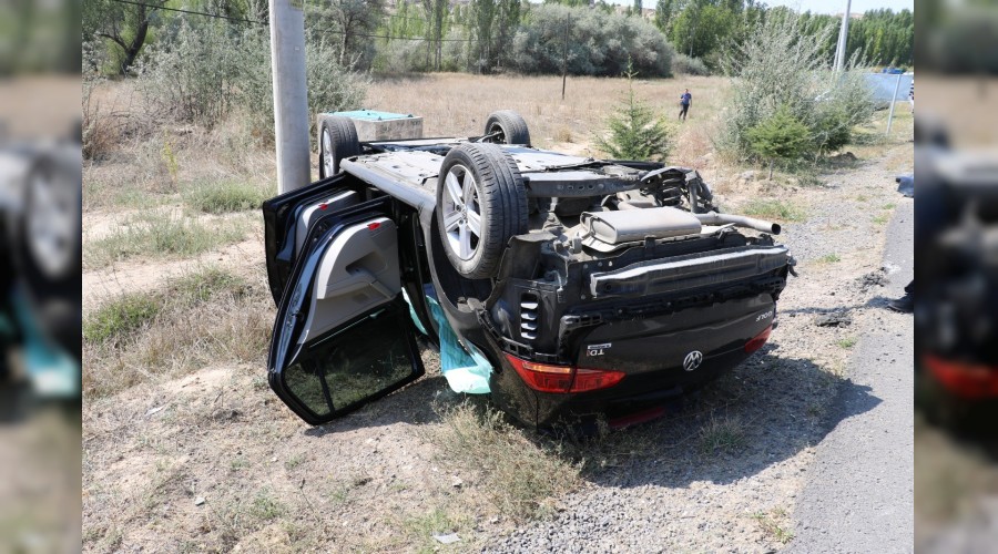 Emniyet kemeri hayatını kurtardı