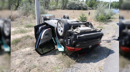 Emniyet kemeri hayatını kurtardı