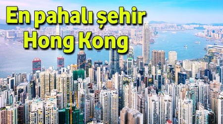 En pahalı şehir Hong Kong
