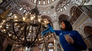 İBB'den tarihi camilere hizmet