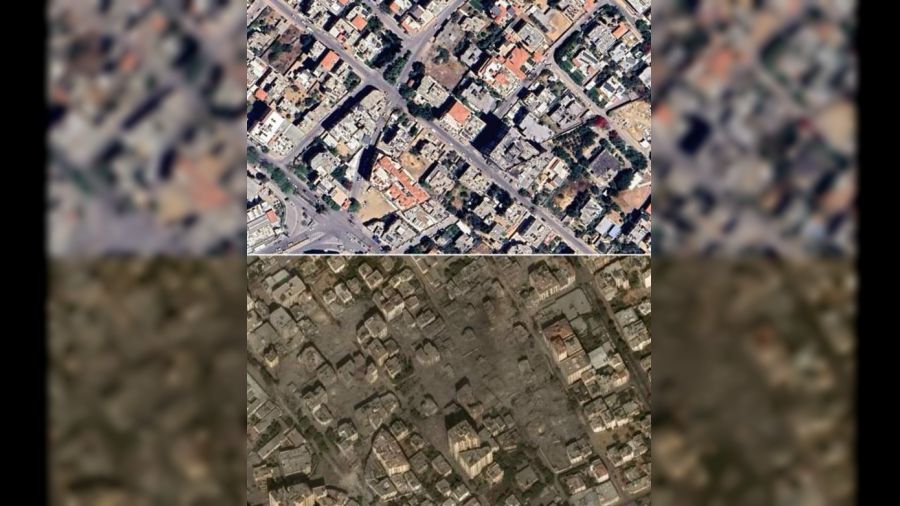 İsrail bazı mahalleri haritadan sildi