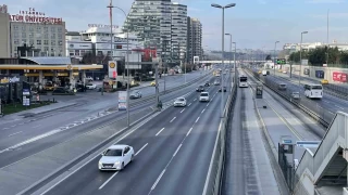 İstanbul'da yeni yılın ilk gününde trafik yüzde 1'e düştü