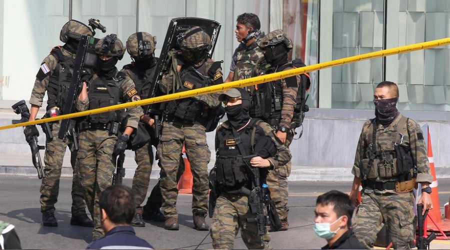 Katliam yapan asker öldürüldü