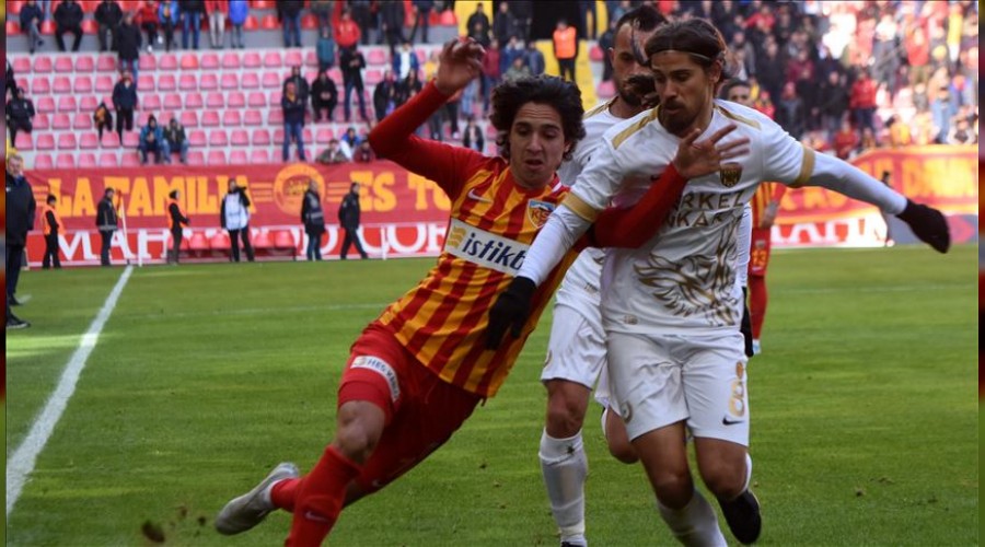 Kayseri'de puanlar paylald: 1-1