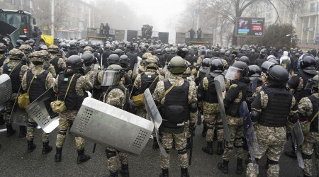 Kazakistan'daki protestolarda can kaybı 18'e, yaralı sayısı 748'e yükseldi