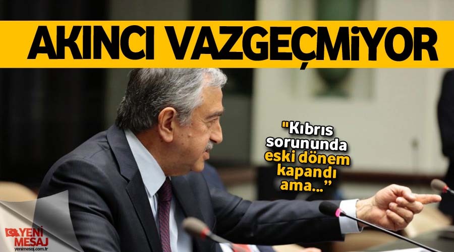 'Kıbrıs'ta eski dönem kapandı ama..'