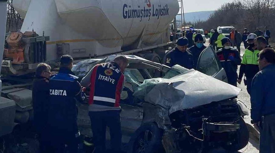 Kırklareli'nde korkunç kaza