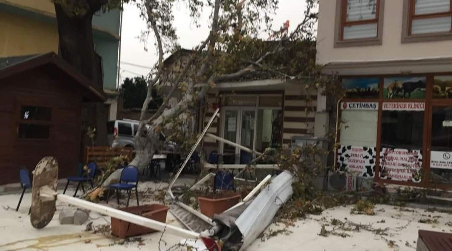 Lodosun hızı 100 kilometreyi geçti