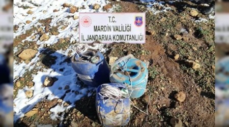 Mardin’de 150 kilo patlayıcı ele geçirildi