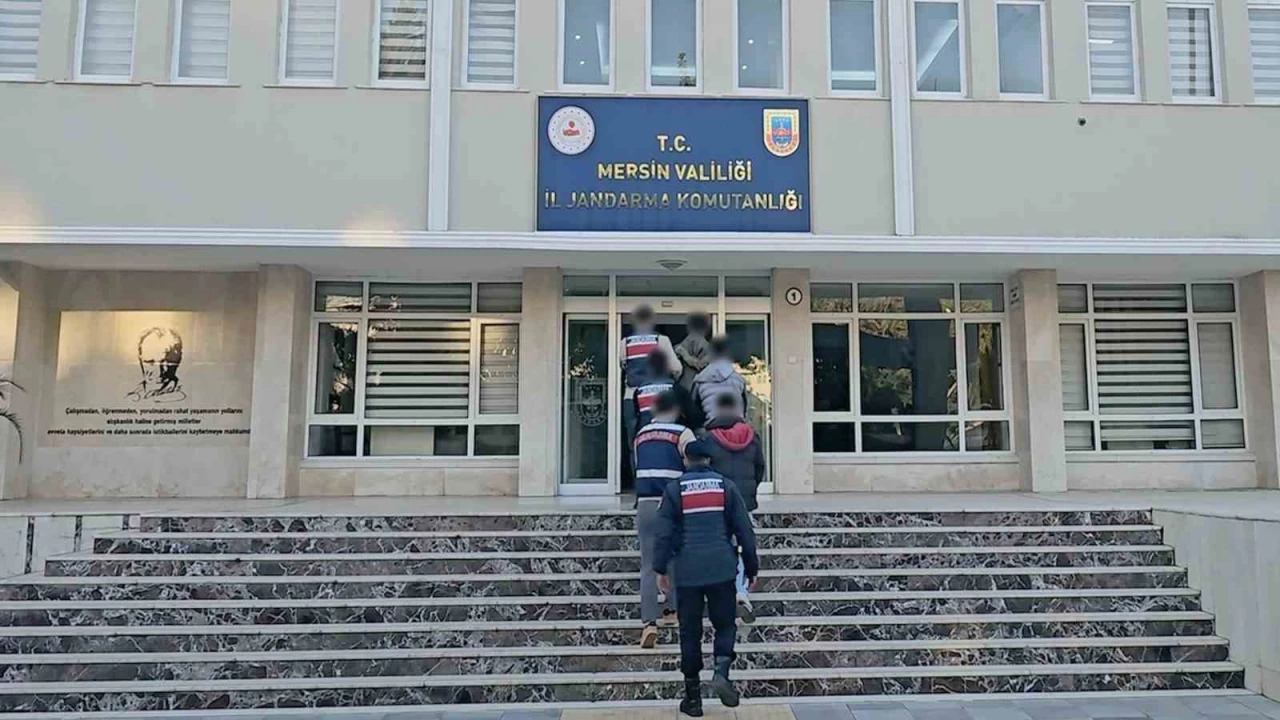 Mersin'de terr rgt PKK'ya operasyon: 4 tutuklama