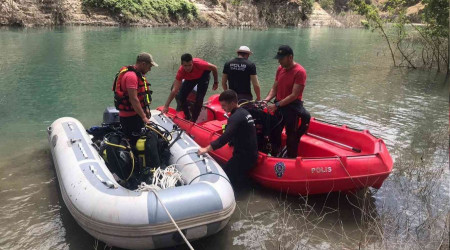 Müküs Çayı'nda kaybolan hemşire bulunamadı