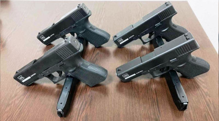 Operasyonda 47 adet 'Glock' marka silah ele geirildi