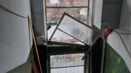 Rusya'da yerleşim bölgesine İHA düştü: 2 yaralı