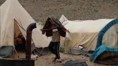 Sağanak yağış göçerleri vurdu