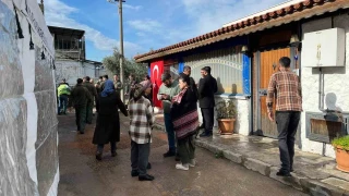 Şehit pilotun İzmir'deki evinde yas