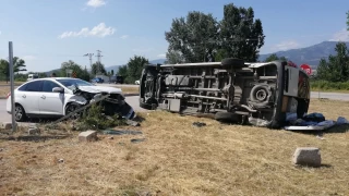 Tokat'ta feci kaza: 3'ü ağır 18 yaralı