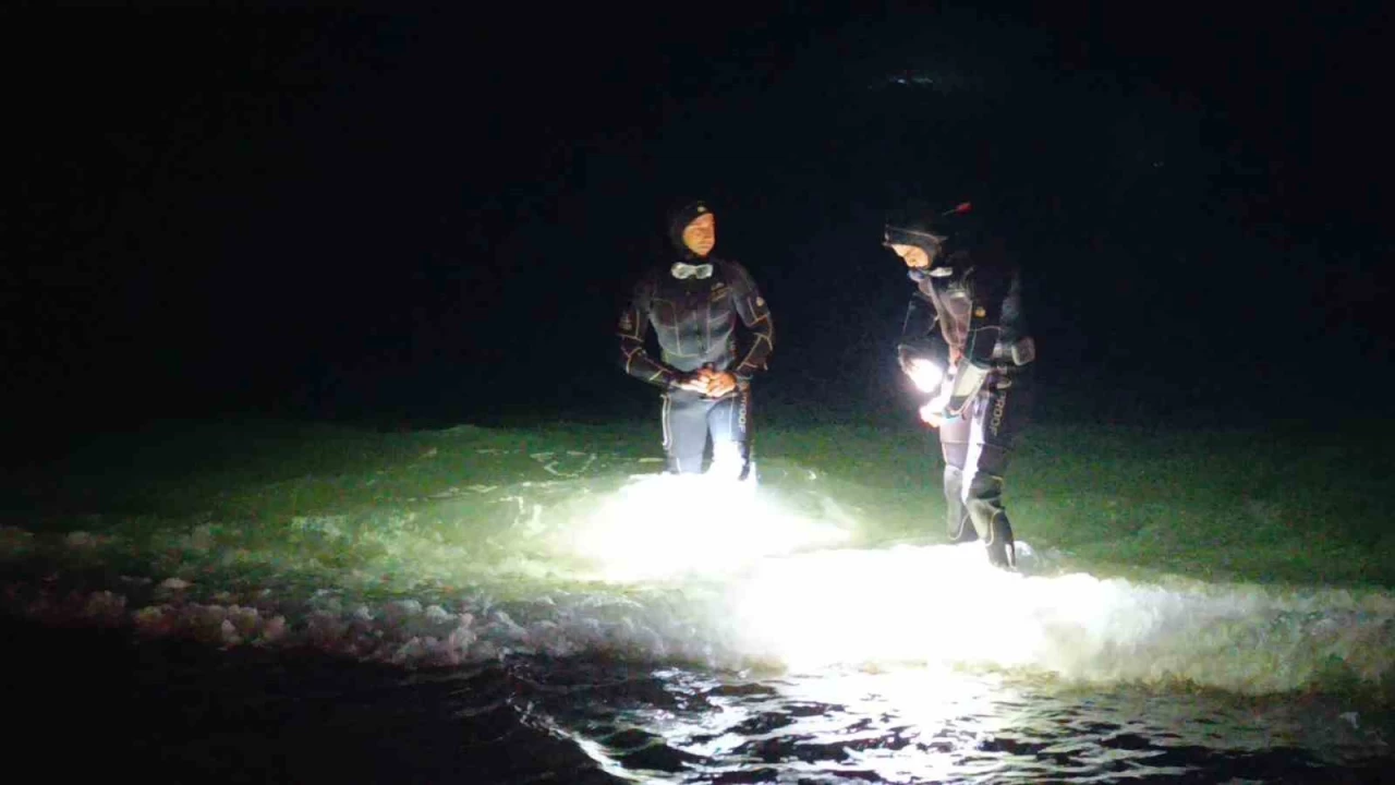 Zıpkınla balık avlarken boğuldu