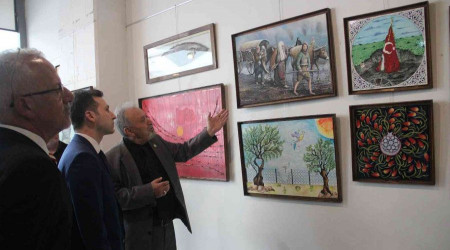 46 sanatçının 86 eseri sanatseverlerle buluştu