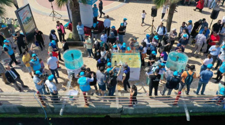 6 bin yavru balık İzmit Körfezi'ne salındı