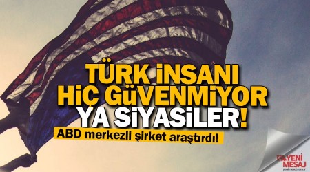 ABD'ye güvenmiyoruz!