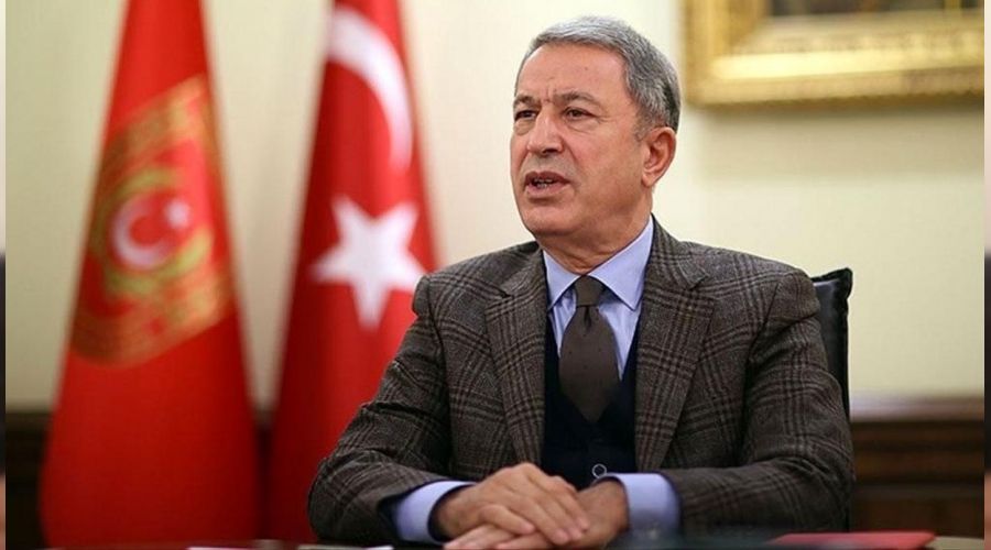 Akar, Ukraynalı mevkidaşı ile görüştü