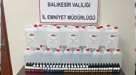 Balkesir'de sahte iki operasyonunda 2 tutuklama