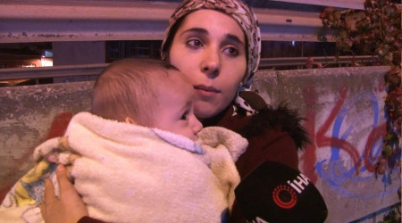 Beyoğlu'nda faciadan dönüldü