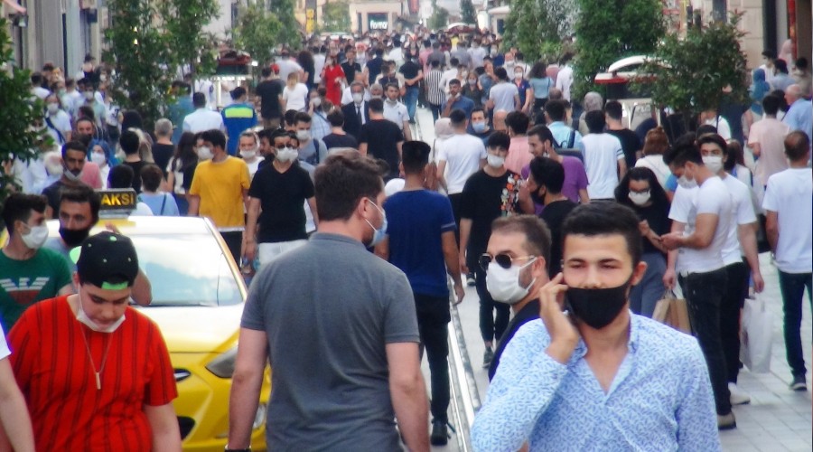 Bugün İstiklal Caddesi böyleydi