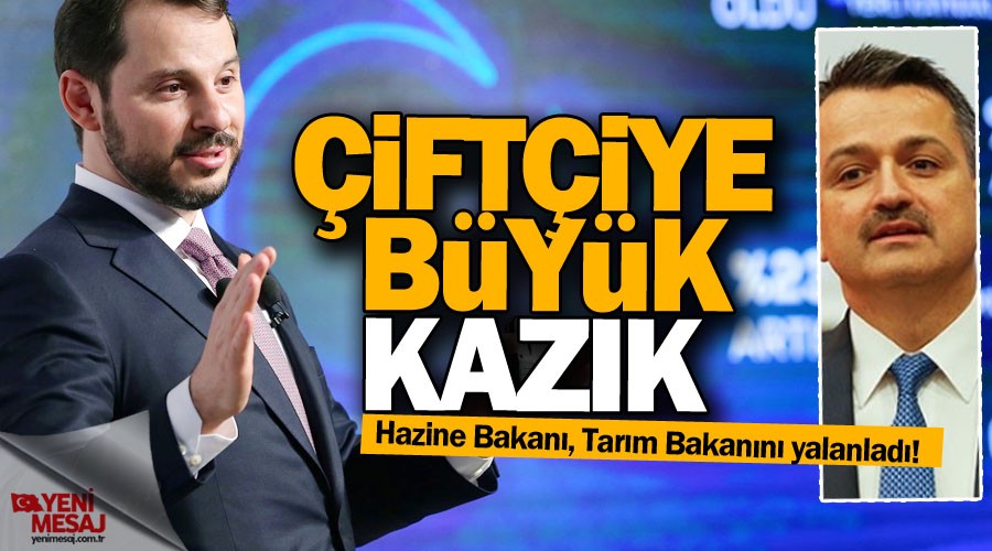 Çiftçiye büyük kazık