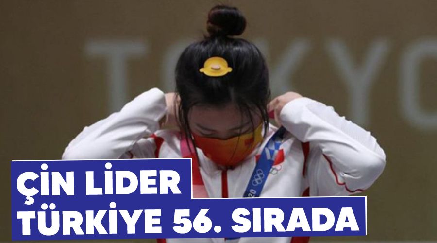 Çin lider, Türkiye 56. sırada