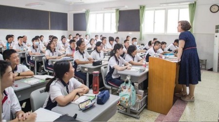 Çin'de eğitim-öğretim yılı maskesiz başladı