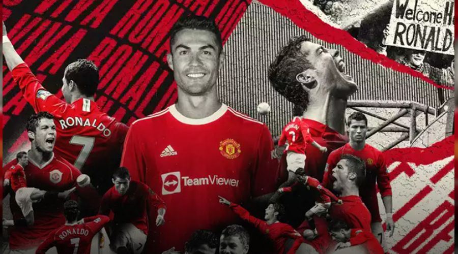Cristiano Ronaldo resmen Manchester United'da