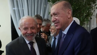 Cumhurbakan Erdoan, Brezilya Devlet Bakan Lula da Silva ile grt