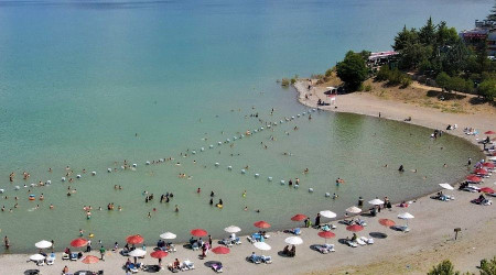 Dou'nun gizli denizi 'Hazar Gl' tatilcilerin aknna urad