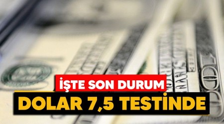 Dolar 7,5 testinde