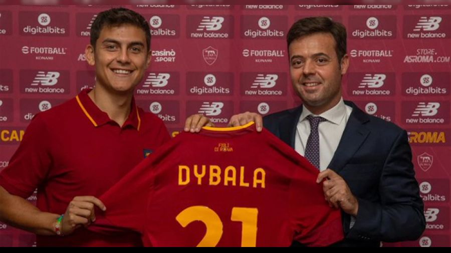 Dybala, Roma'ya imzayı attı