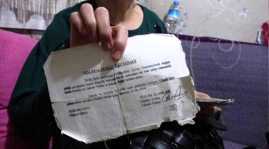 Evlatlık verdiği oğlunu ölmeden önce bir kez görmek istiyor.