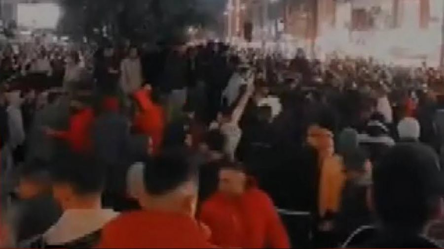 Fas'ın çeyrek finale yükselmesi Esenyurt'ta kutlandı!